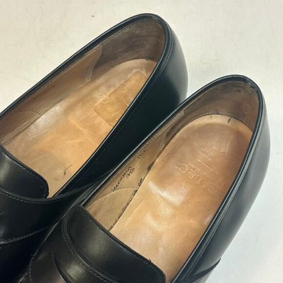 RESOLED Crockett & Jones x Brooks Brothers Penny Loafers Made in England US 10 D